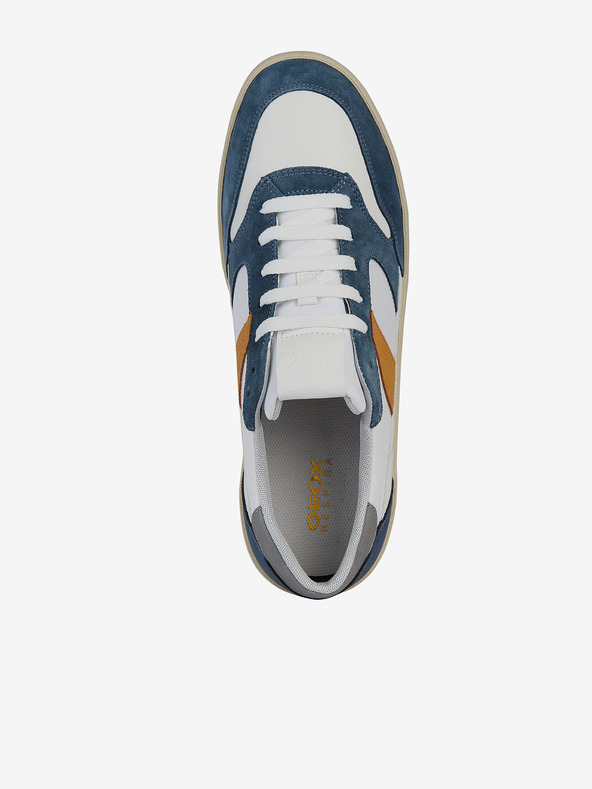 Geox Weiß-blaue Herren-Sneaker Geox Affile