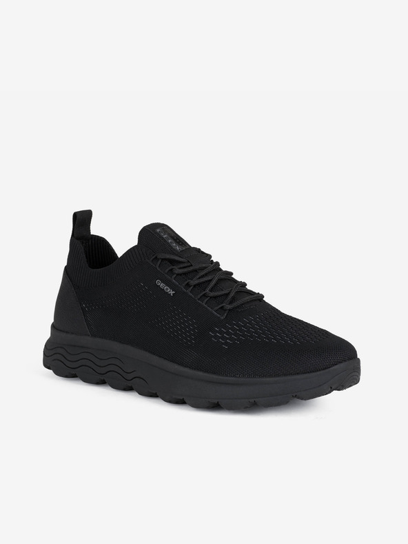 Geox Schwarze Herren-Turnschuhe Geox Spherica
