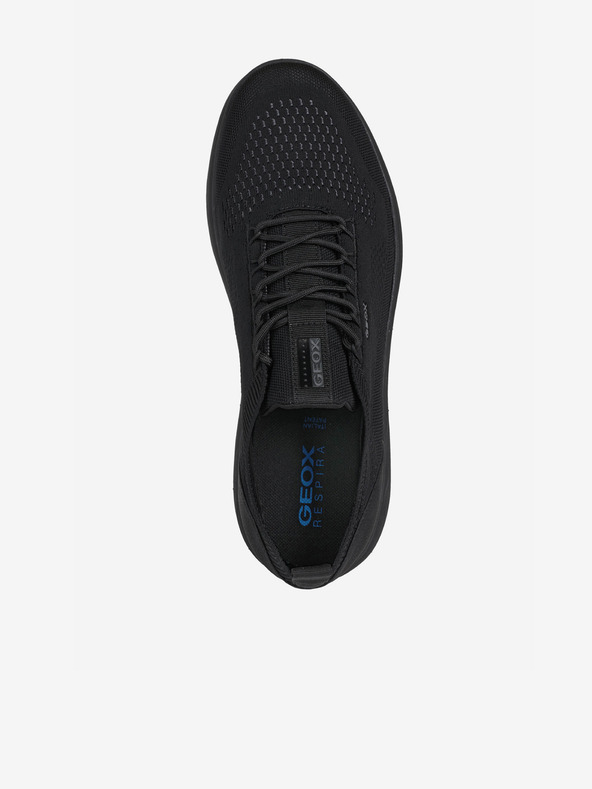 Geox Schwarze Herren-Turnschuhe Geox Spherica