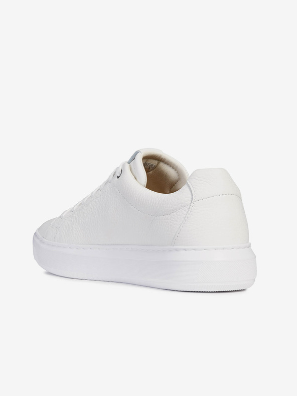 Geox Weiße Herren-Sneakers aus Leder Geox Deiven