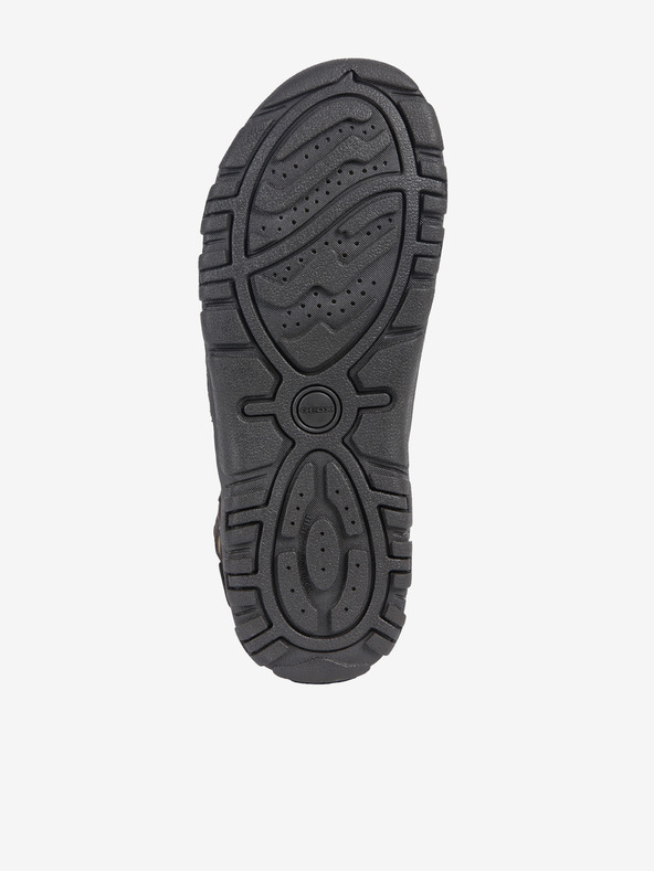 Geox Schwarze Herren Geox Strada Sandalen