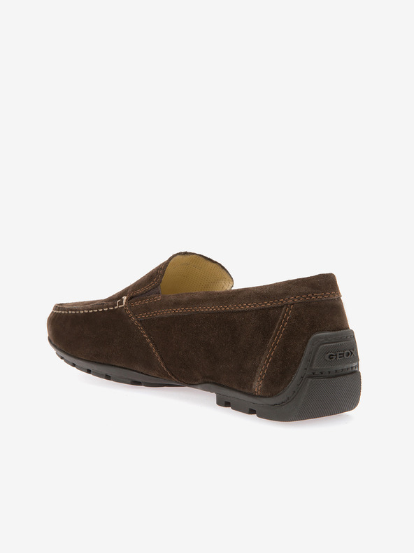 Geox Braun Herren Wildleder Loafers Geox Moner