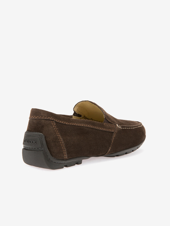 Geox Braun Herren Wildleder Loafers Geox Moner