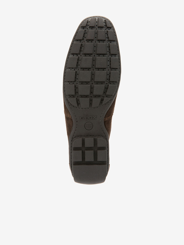 Geox Braun Herren Wildleder Loafers Geox Moner