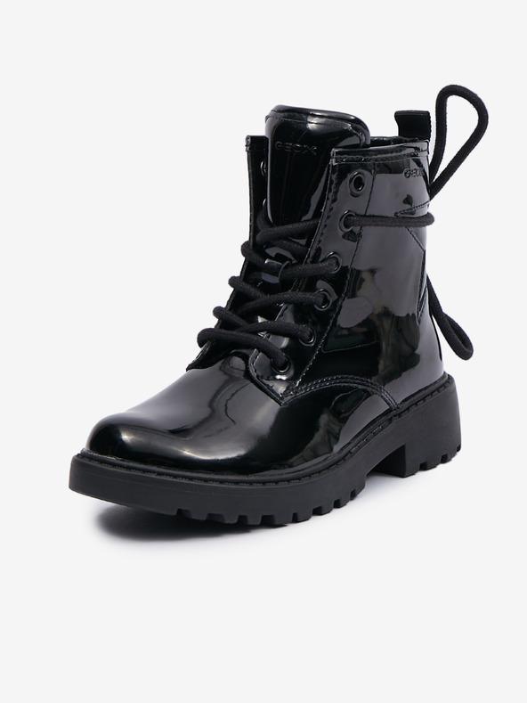 Geox Schwarze Mädchen Geox Casey Stiefelette