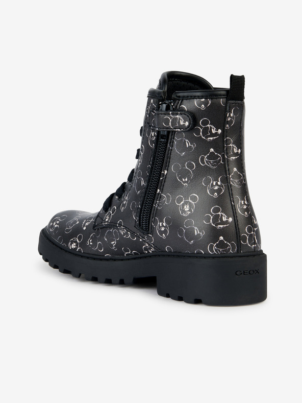 Geox Schwarze Mädchen Geox Casey Stiefelette