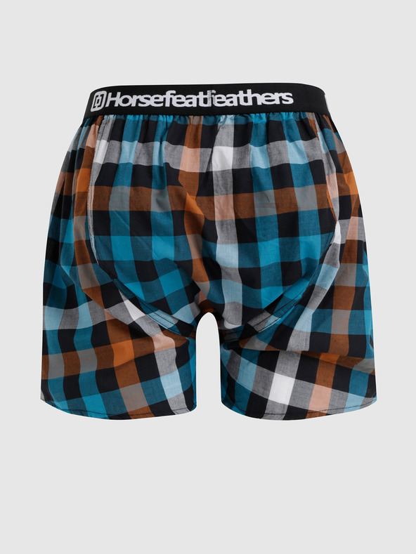 Horsefeathers Horsefeathers Clay blau karierte Shorts
