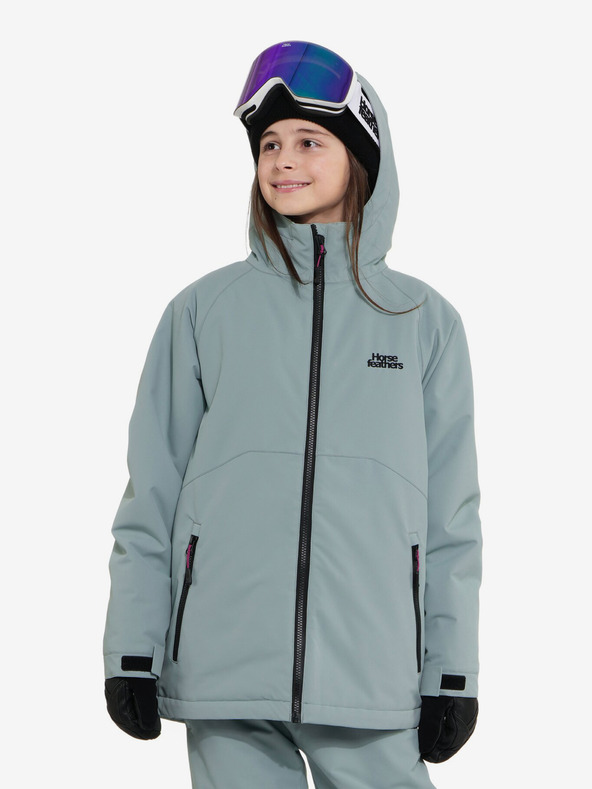 Horsefeathers Kinder Halia Jacket - blauer Dunst Pferdefedern