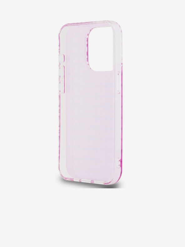 DKNY PC/TPU-Rückseite für iPhone 15 Pro Rosa DKNY