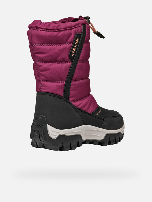 Geox Roter Mädchen-Winterschuh Geox Himalaya B Ab
