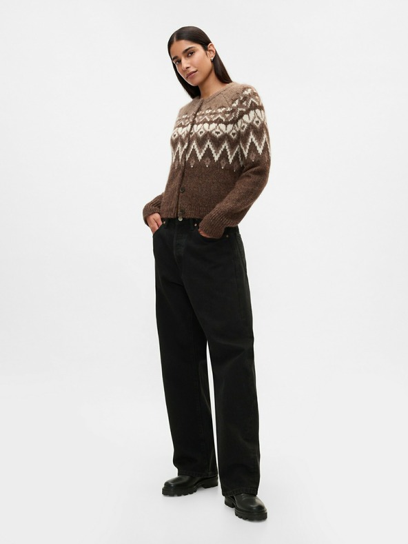 GAP Fair Isle Crop-Cardigan GAP