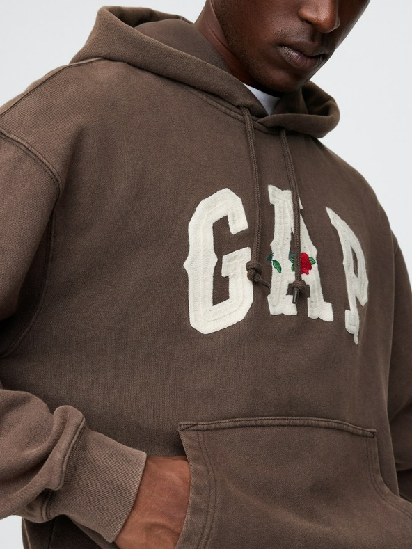 GAP Oversize Sweatshirt mit Western-Logo GAP