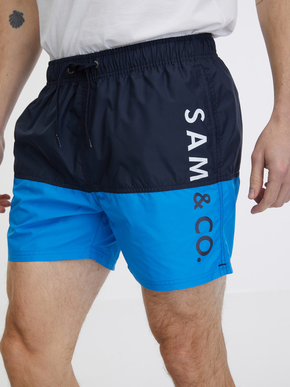 Sam 73 Blauer Herren-Badeanzug SAM 73 Eduardo