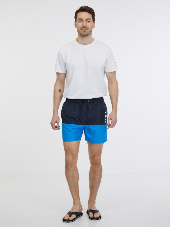 Sam 73 Blauer Herren-Badeanzug SAM 73 Eduardo