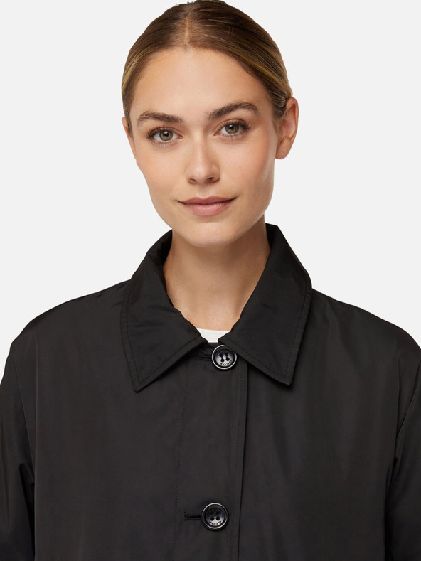Geox Schwarzer Damen-Parka Geox Diamond