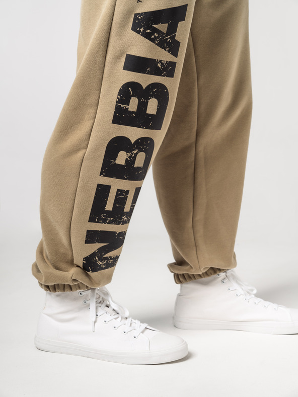 Nebbia Lockere Baggy-Sweatpants mit Taschen GYM BRO 365