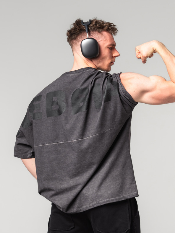 Nebbia Abgewaschenes Oversized-T-Shirt NO SHORTCUTS 369