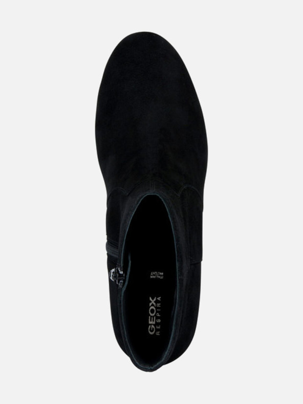 Geox Schwarze Damenstiefeletten Geox Eleana