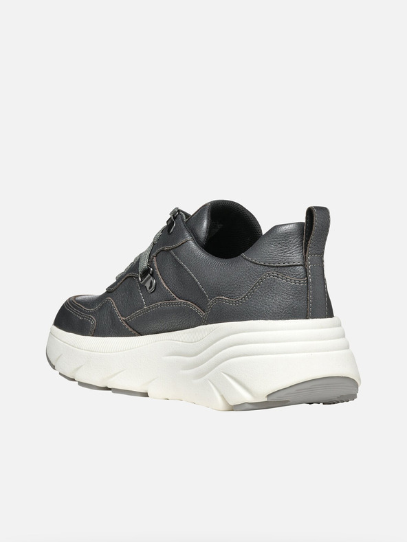 Geox Dunkelgrau Damen Geox Diamanta Turnschuhe