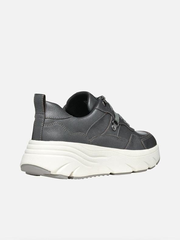 Geox Dunkelgrau Damen Geox Diamanta Turnschuhe