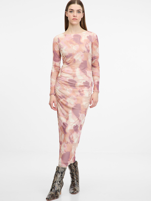 Orsay Hellrosa Midikleid ORSAY