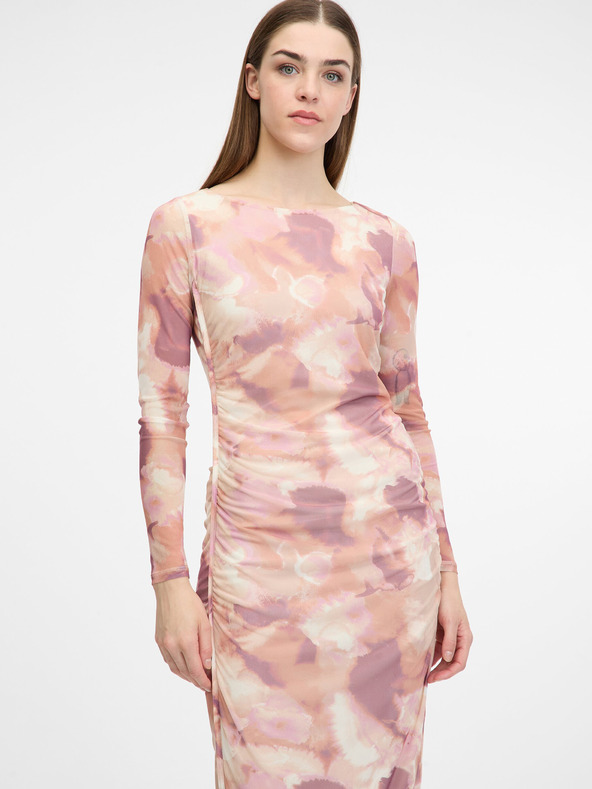 Orsay Hellrosa Midikleid ORSAY