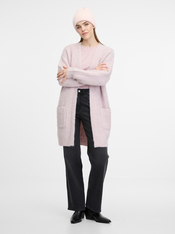 Orsay Hellrosa Damen Cardigan ORSAY