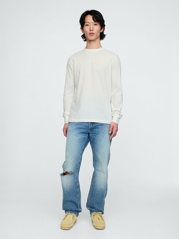 GAP T-Shirt mit Waffelmuster GAP