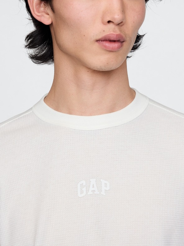GAP T-Shirt mit Waffelmuster GAP