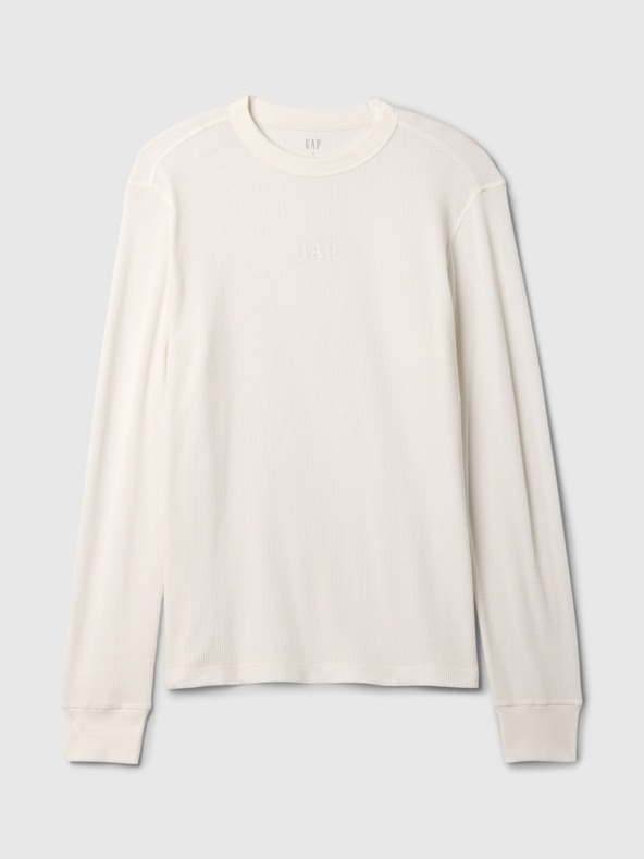 GAP T-Shirt mit Waffelmuster GAP