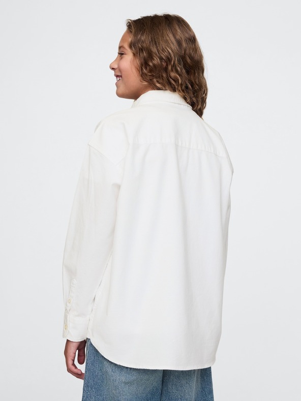 GAP Jungen-Oversize-Oxford-Hemd GAP