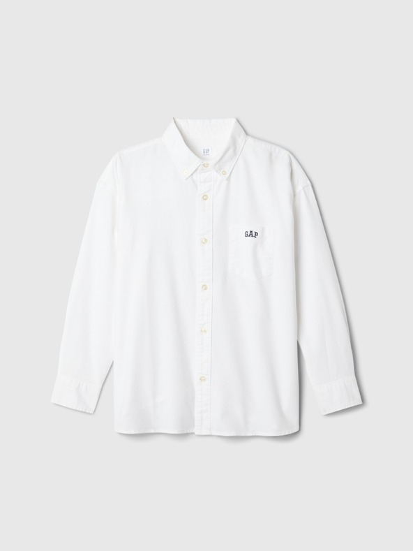 GAP Jungen-Oversize-Oxford-Hemd GAP