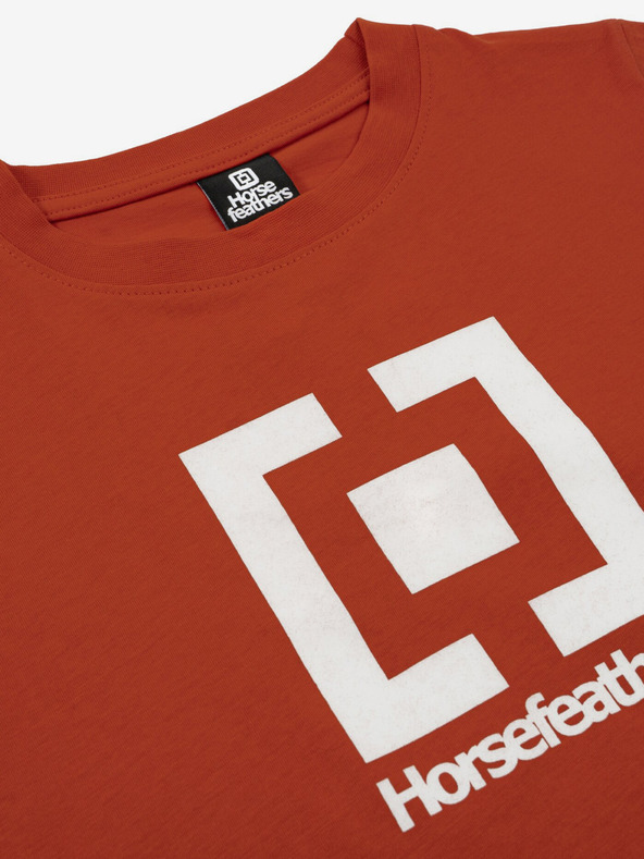 Horsefeathers Horsefeathers Kinder Base T-Shirt - rot