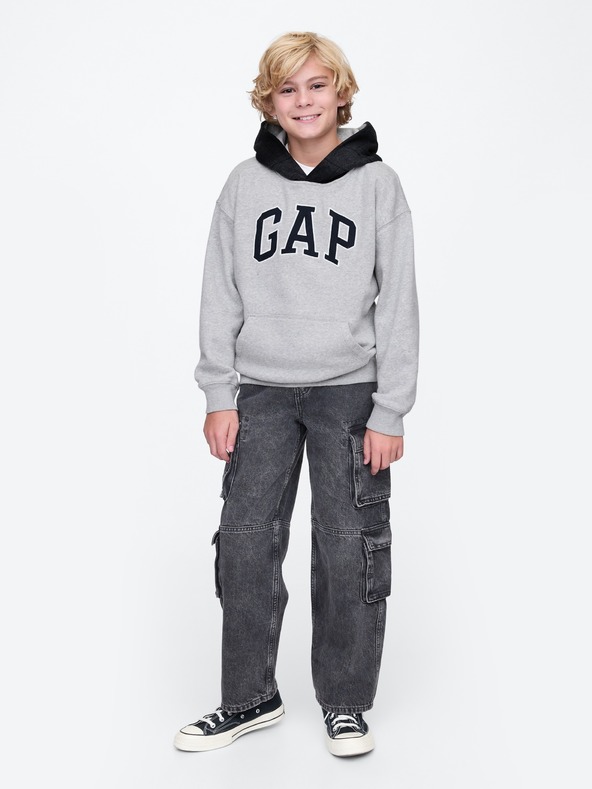 GAP Jungen-Sweatshirt mit Logo und Fleece GAP