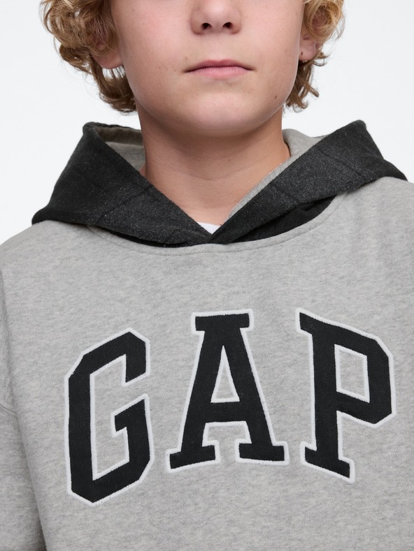 GAP Jungen-Sweatshirt mit Logo und Fleece GAP