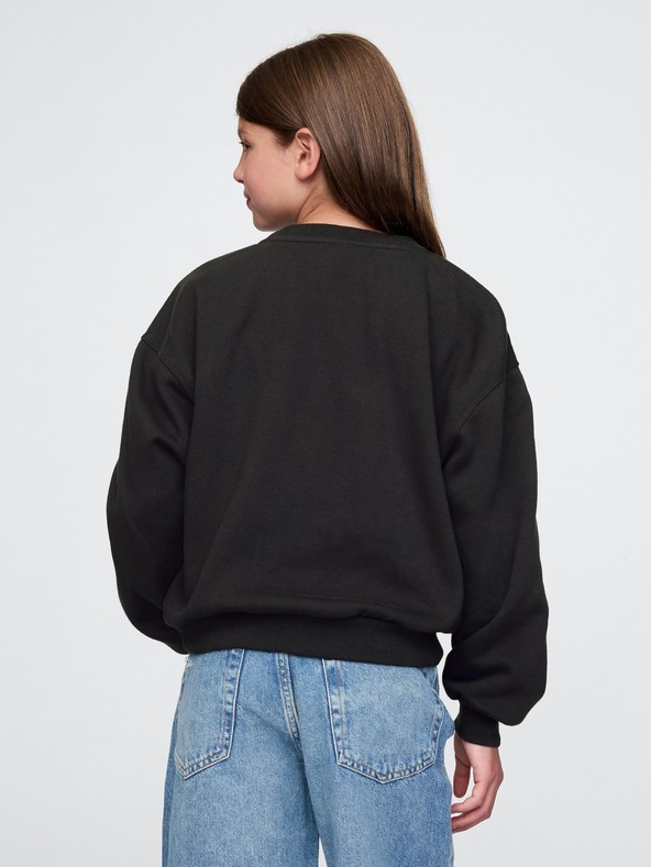 GAP Mädchen-Oversize-Sweatshirt mit Logo GAP