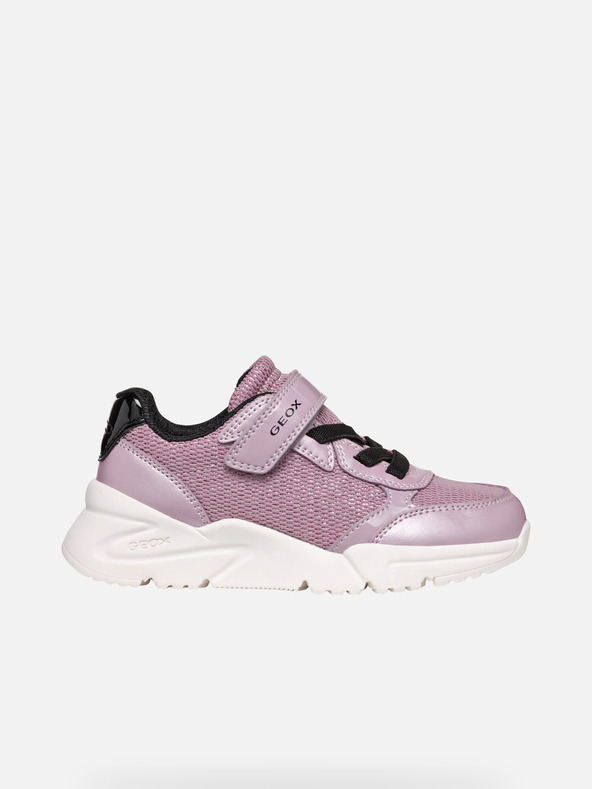 Geox Pink Geox Loftus Girls Sneakers