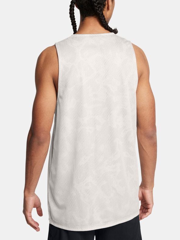 Under Armour Herren Tank Top Under Armour UA Zone Reversible Jsy-GRN