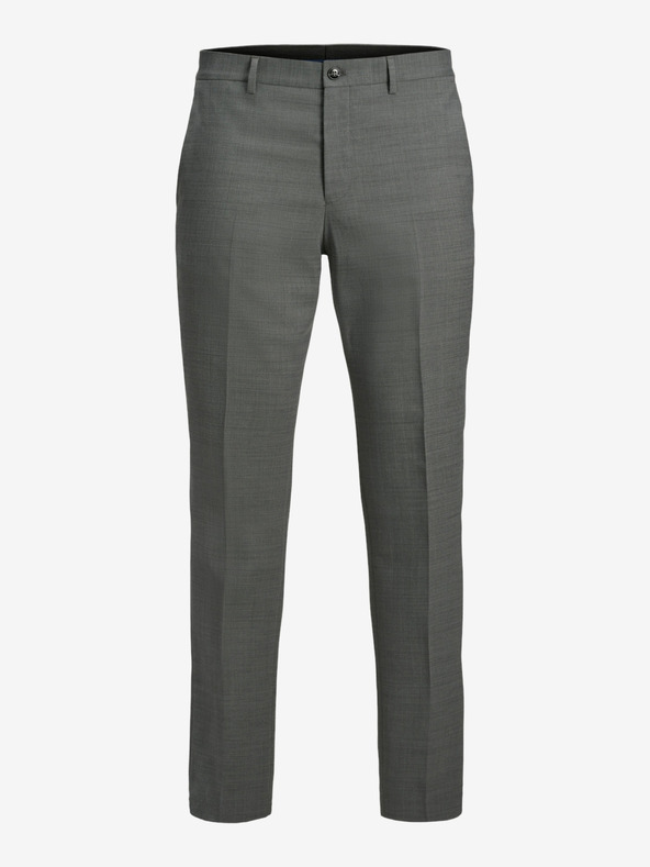 Jack & Jones Dunkelgraue Herren Wollmischung Anzughose Jack & Jones Solaris