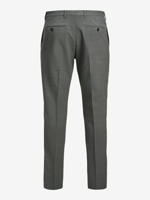 Jack & Jones Dunkelgraue Herren Wollmischung Anzughose Jack & Jones Solaris