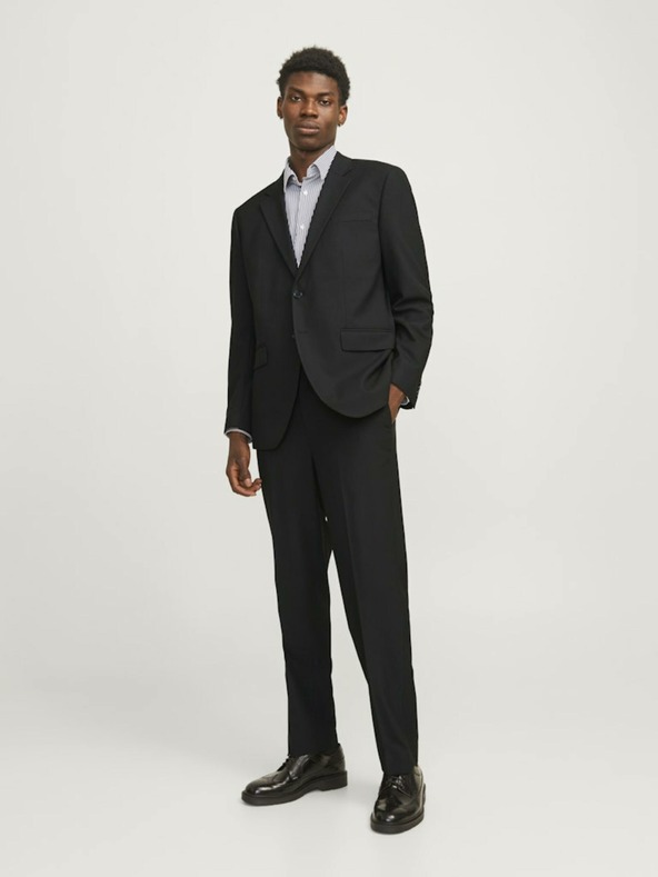 Jack & Jones Schwarze Jack & Jones Brush Anzughose für Herren