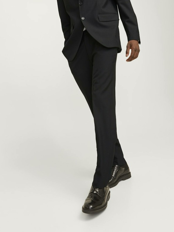 Jack & Jones Schwarze Jack & Jones Brush Anzughose für Herren