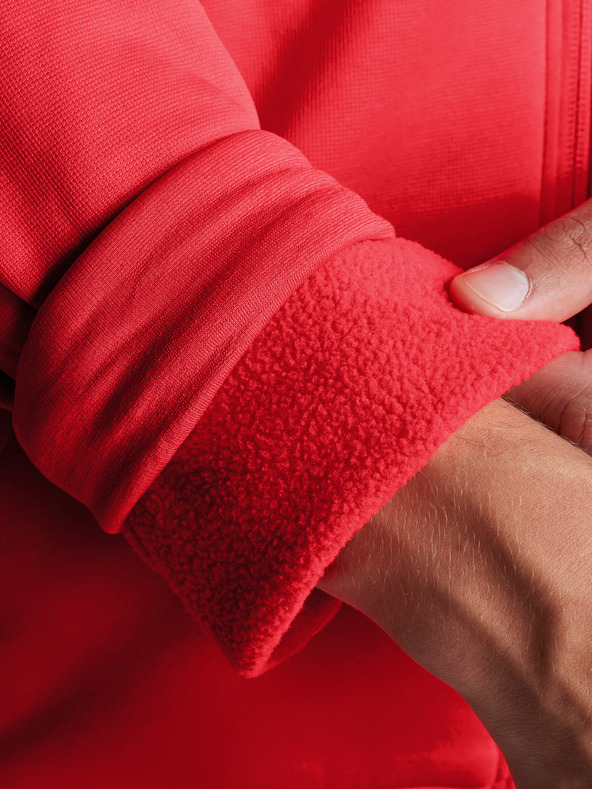 Under Armour Herren Sweatshirt Under Armour UA Armour Fleece FZ Hoodie-RED