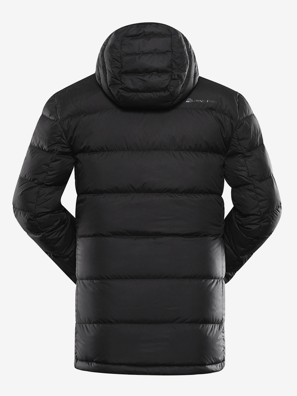ALPINE PRO Herren-Winterdaunenjacke mit DWR ALPINE PRO ROGIT schwarz