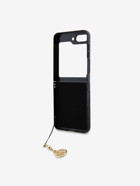 Guess Guess 4G Charm Schutzhülle für Samsung Galaxy Z Flip 5 Braun