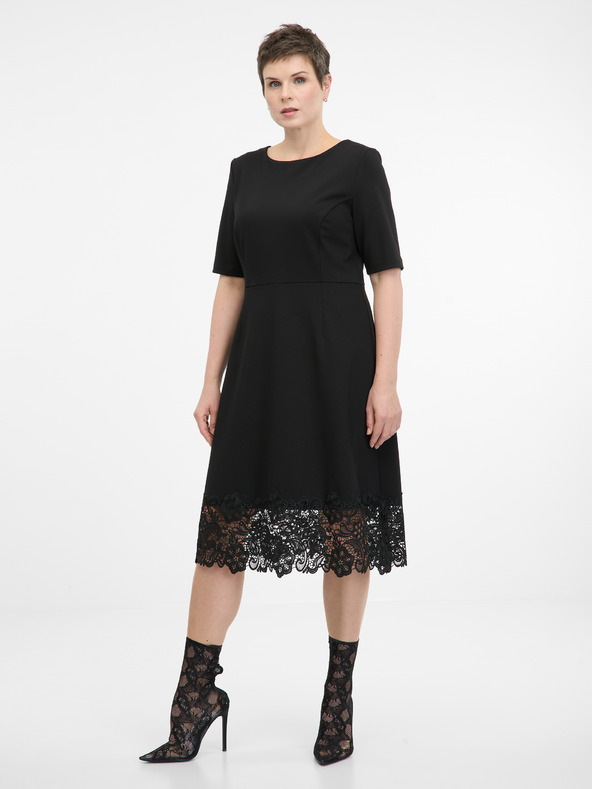 Orsay Schwarzes Damenkleid ORSAY