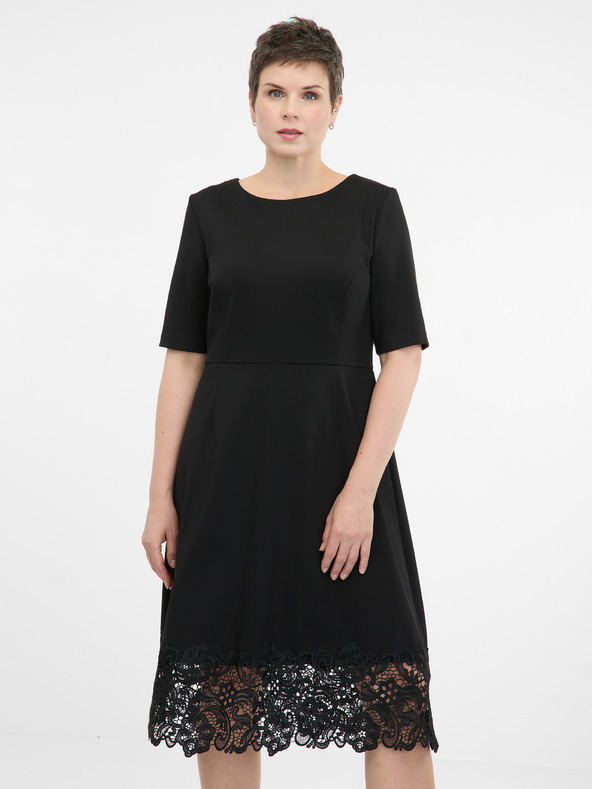 Orsay Schwarzes Damenkleid ORSAY