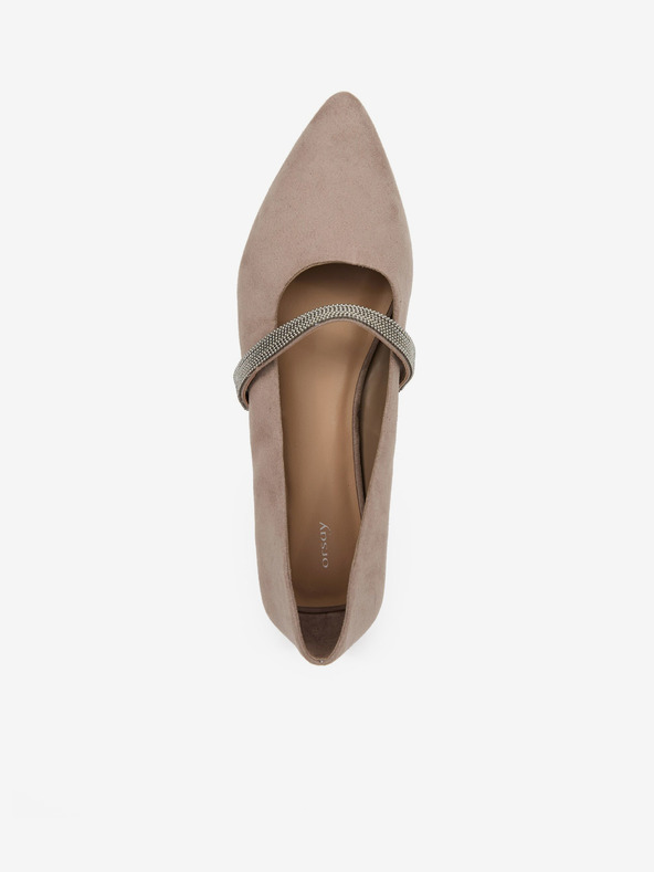 Orsay Beige Damen-Ballerinas ORSAY