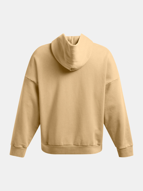 Under Armour Herren Hoodie Under Armour UA Icon HWT Flc Wash OS Hood-BRN