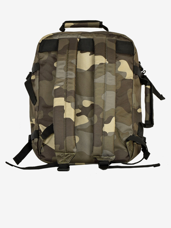 CabinZero Khaki Gemusterter Rucksack CabinZero Urban Camo (28L)